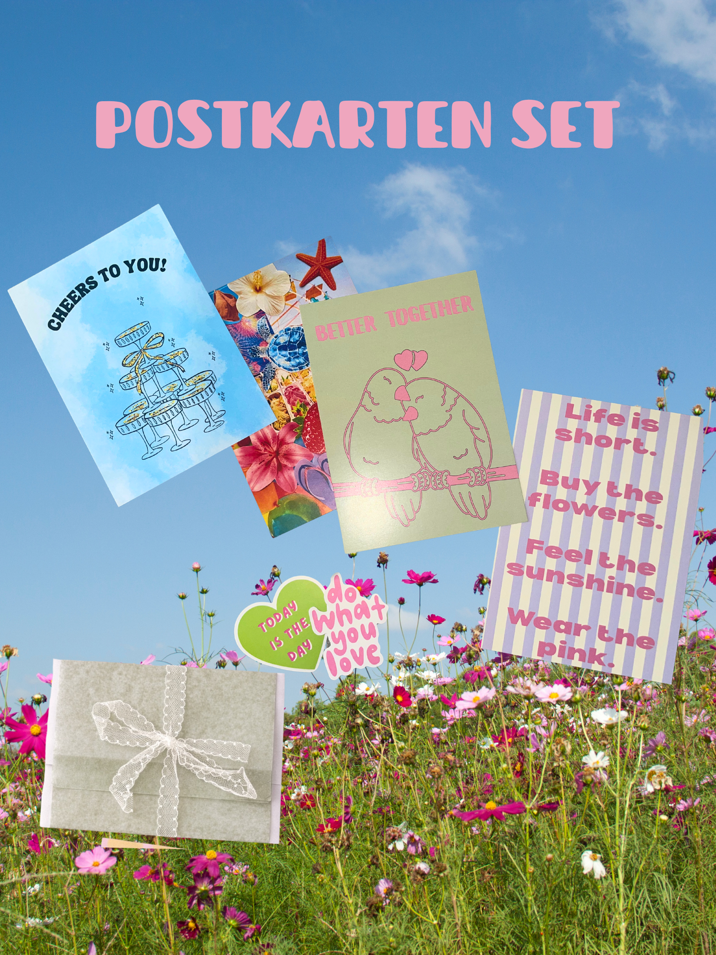 Postkarten Set