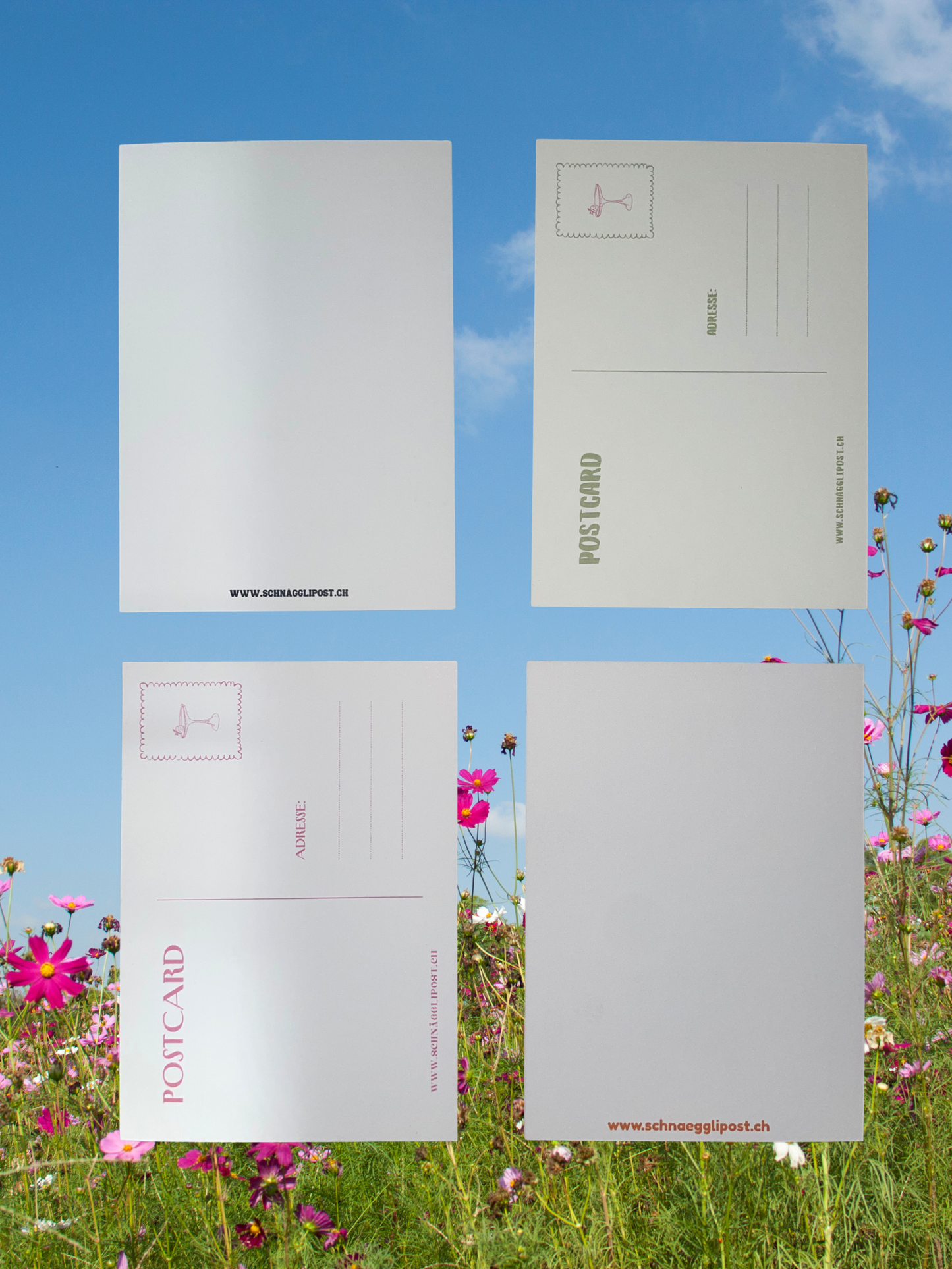 Postkarten Set